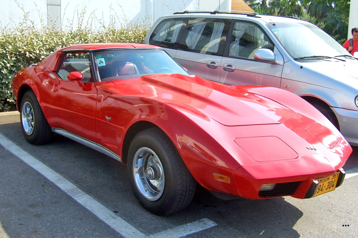 Израиль, № 894-304 — Chevrolet Corvette (C3) '68-82