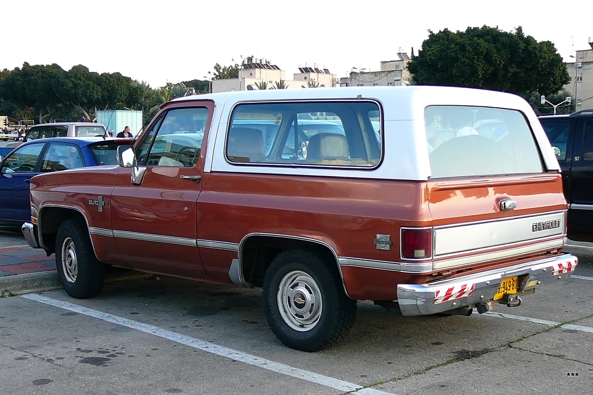 Израиль, № 18-949-81 — Chevrolet Blazer (2G) '73-91