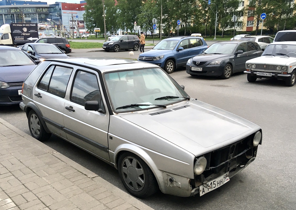Санкт-Петербург, № А 115 НН 98 — Volkswagen Golf (Typ 19) '83-92