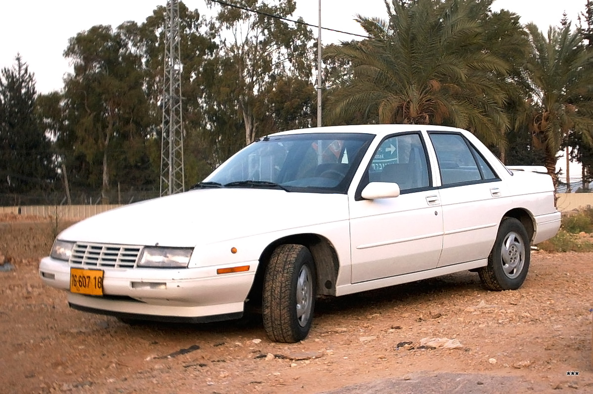Израиль, № 76-607-18 — Chevrolet Corsica '87-96