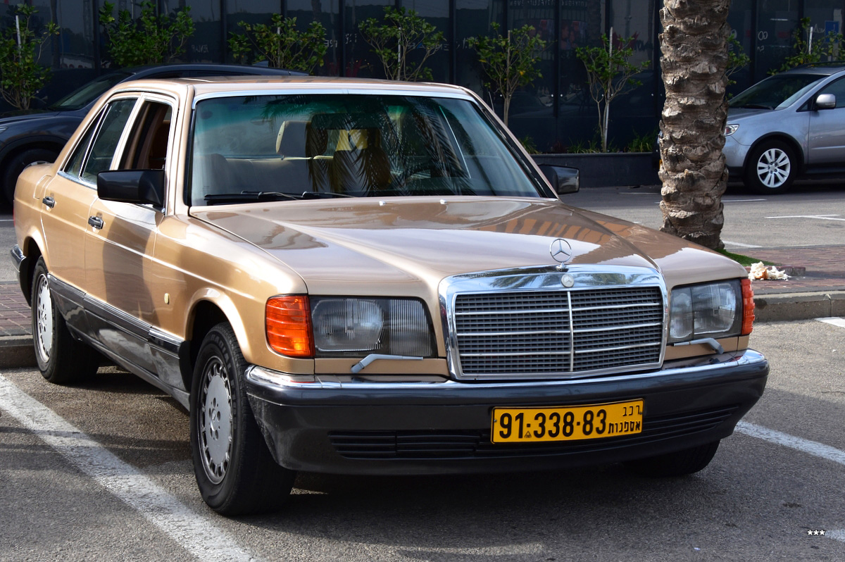 Израиль, № 91-338-83 — Mercedes-Benz (W126) '79-91