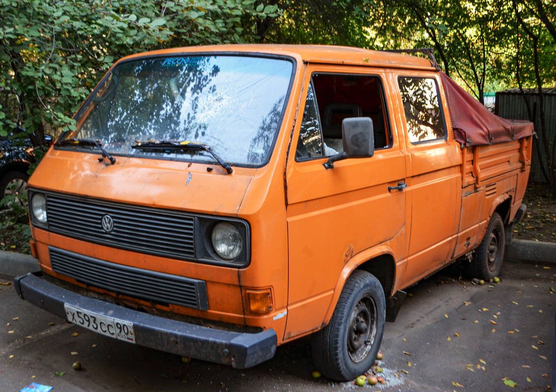 Московская область, № Х 593 СС 90 — Volkswagen Typ 2 (Т3) '79-92