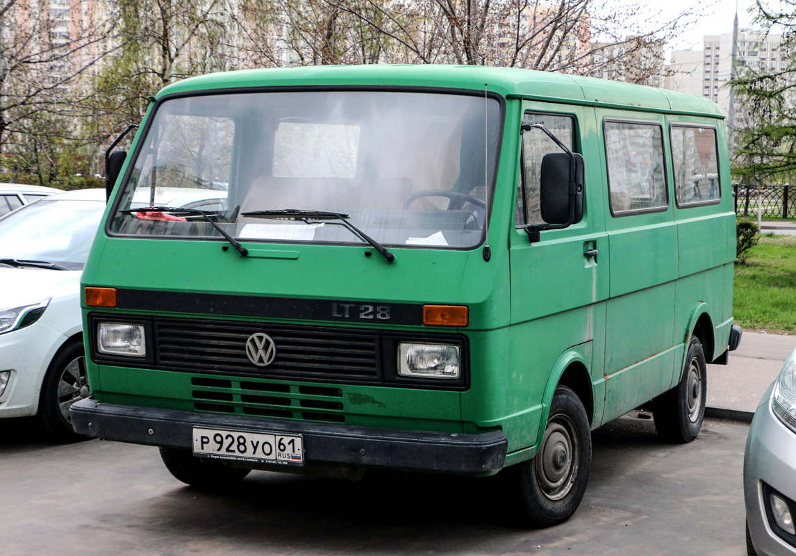 Москва, № Р 928 УО 61 — Volkswagen LT '75-96