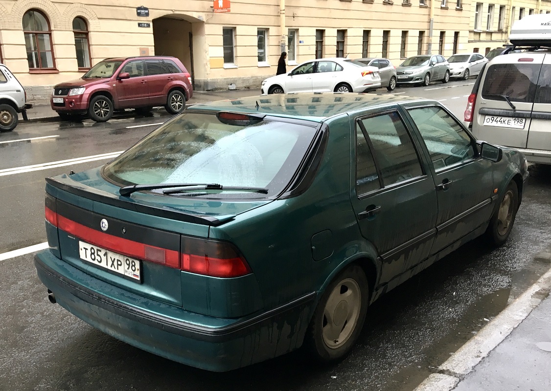 Санкт-Петербург, № Т 851 ХР 98 — Saab 9000 '84-98