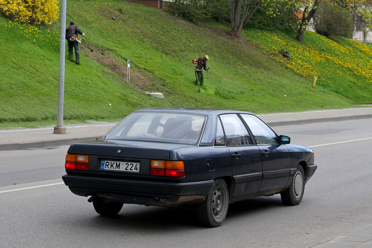 Литва, № RKM 224 — Audi 100 (C3) '82-91