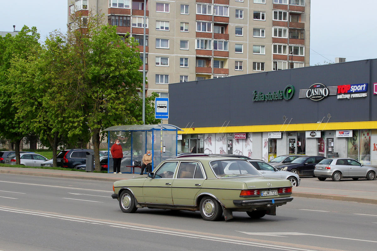 Литва, № CJM 723 — Mercedes-Benz (W123) '76-86