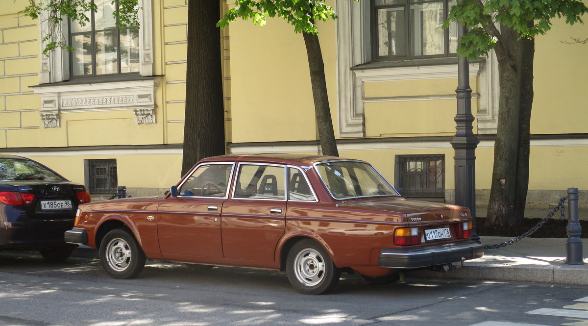 Санкт-Петербург, № О 117 ОН 178 — Volvo 244 GL '75-78