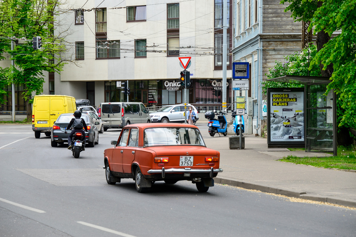 Латвия, № BZ-3753 — ВАЗ-2101 '70-83