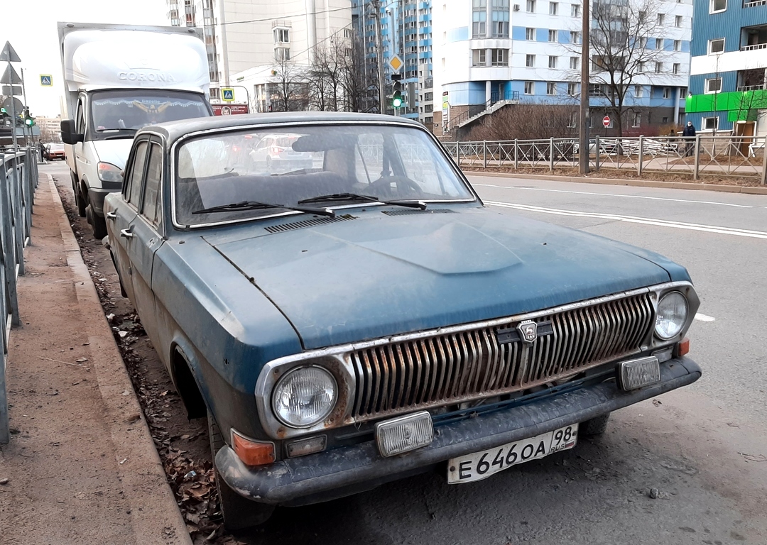 Санкт-Петербург, № Е 646 ОА 98 — ГАЗ-24 Волга '68-86