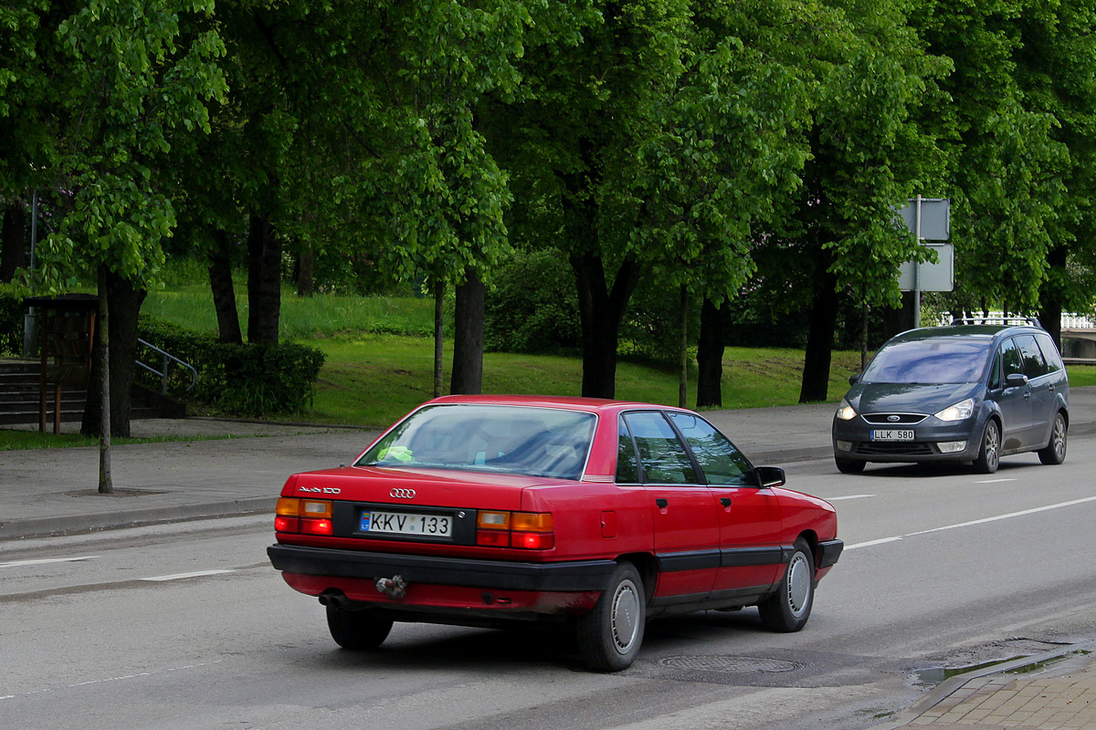 Литва, № KKV 133 — Audi 100 (C3) '82-91