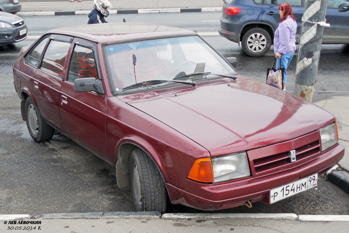 Москва, № Р 154 НМ 99 — Москвич-2141 '86-98