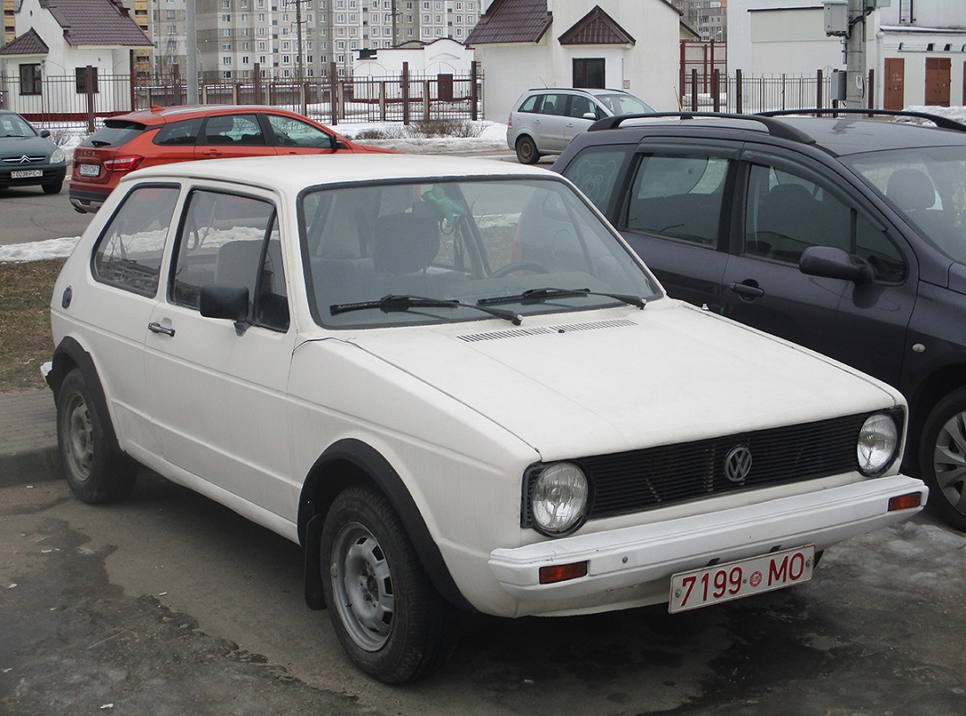 Минск, № 7199 МО — Volkswagen Golf (Typ 17) '74-88