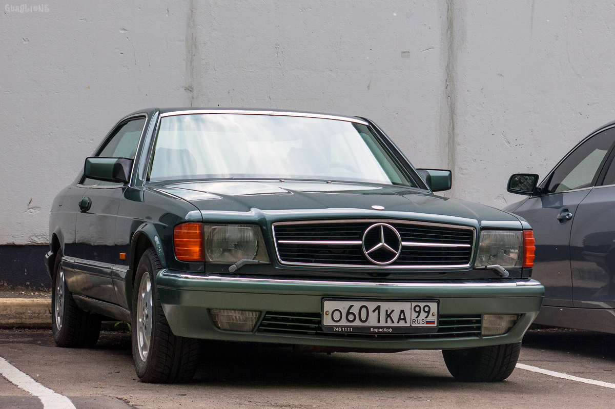 Москва, № О 601 КА 99 — Mercedes-Benz (C126) '85–'91