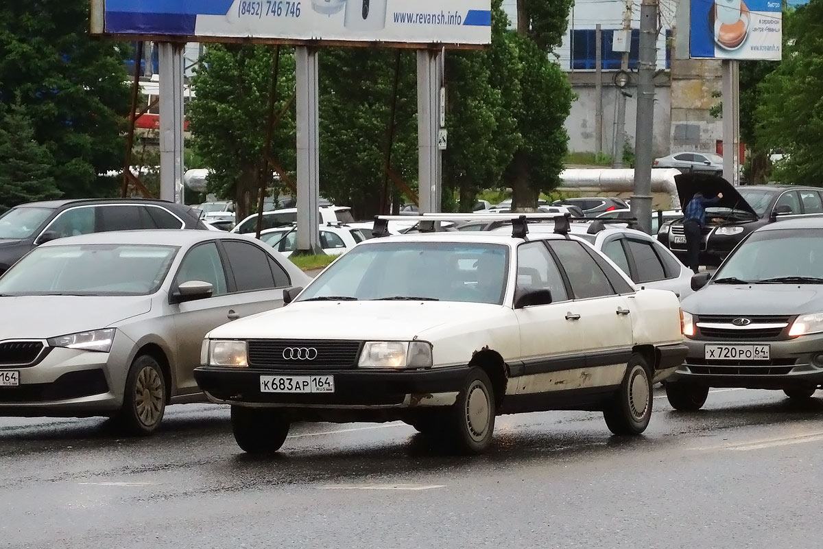 Саратовская область, № К 683 АР 164 — Audi 100 (C3) '82-91