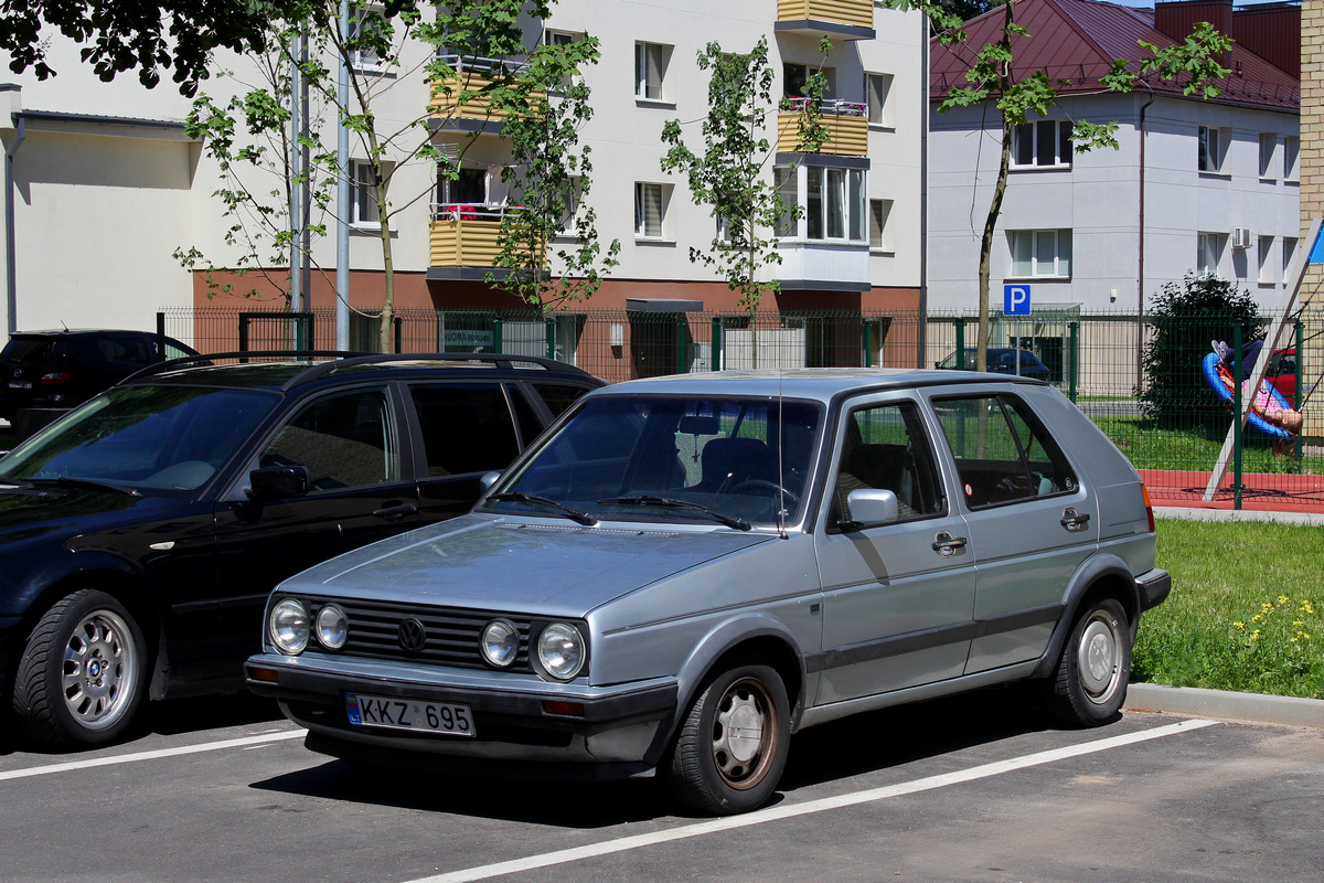 Литва, № KKZ 695 — Volkswagen Golf (Typ 19) '83-92