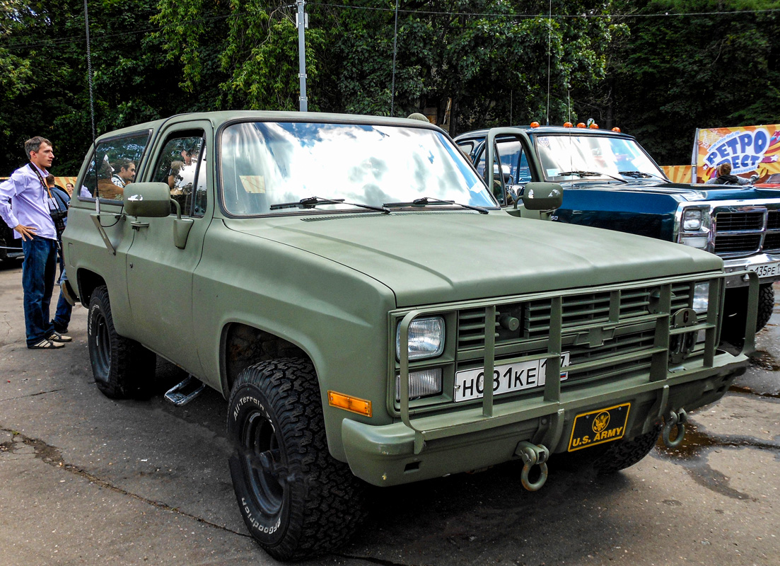 Москва, № Н 081 КЕ 197 — Chevrolet Blazer (2G) '73-91; Москва — Фестиваль "Ретро-Фест" 2012