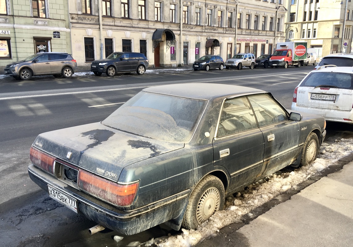 Москва, № Х 315 ВК 777 — Toyota Crown (S130) '87-91