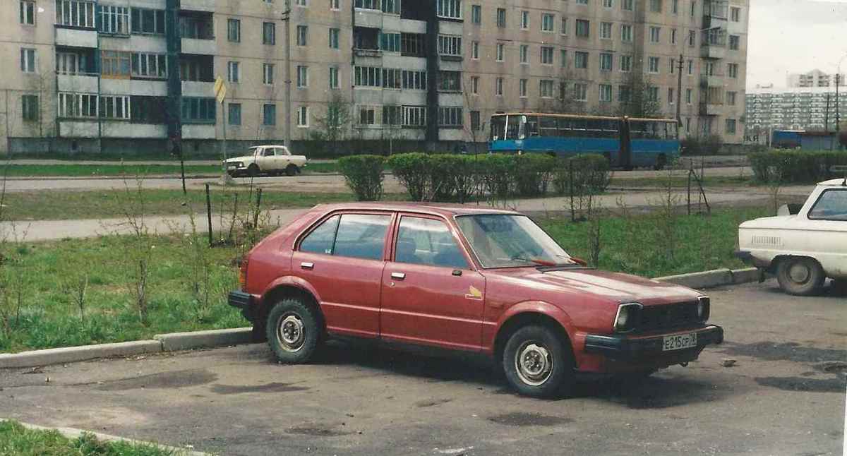 Санкт-Петербург, № Е 215 СР 78 — Honda Civic (2G) '79-83