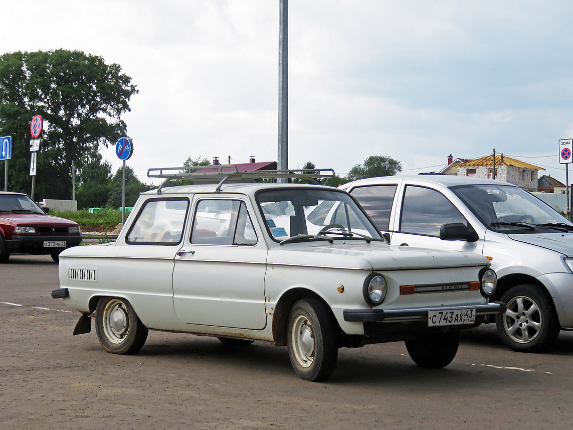 Кировская область, № С 743 АХ 43 — ЗАЗ-968М Запорожец '79-94