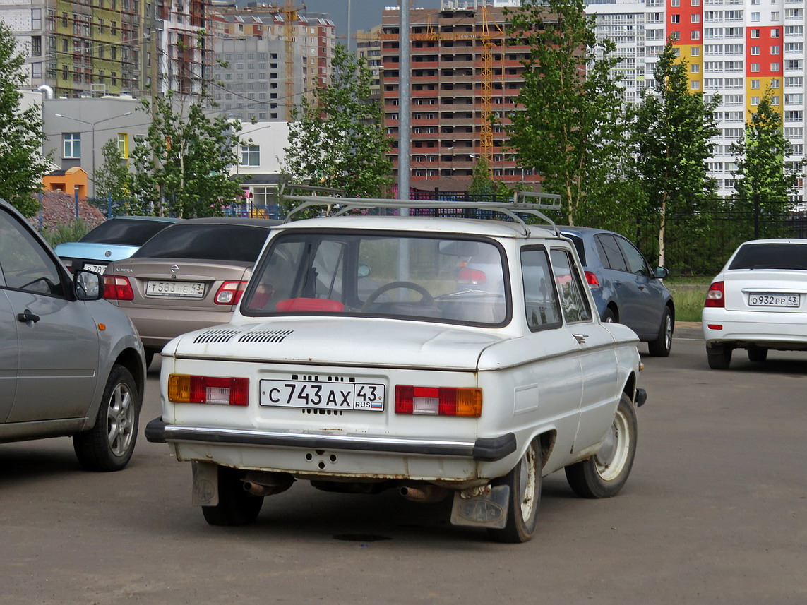 Кировская область, № С 743 АХ 43 — ЗАЗ-968М Запорожец '79-94