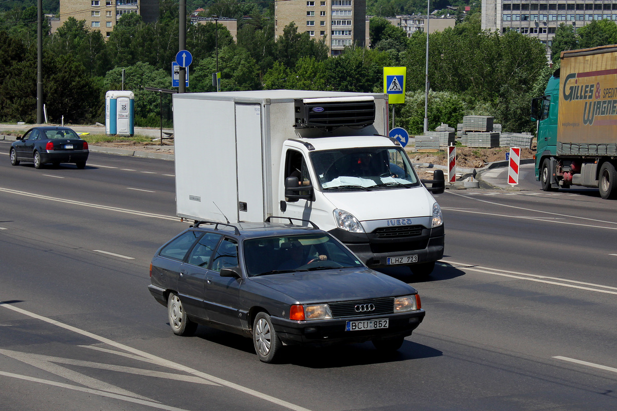 Литва, № BCU 852 — Audi 100 (C3) '82-91