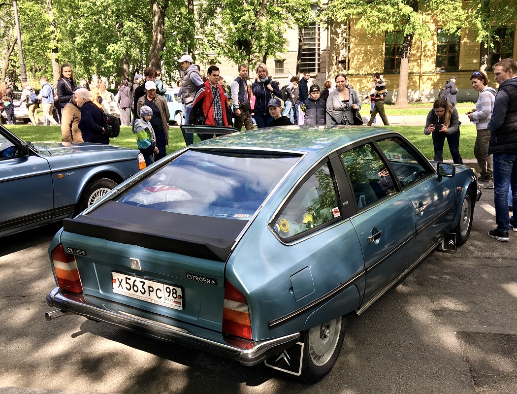 Санкт-Петербург, № Х 563 РС 98 — Citroën CX '74-91; Санкт-Петербург — Международный транспортный фестиваль "SPb TransportFest 2021"