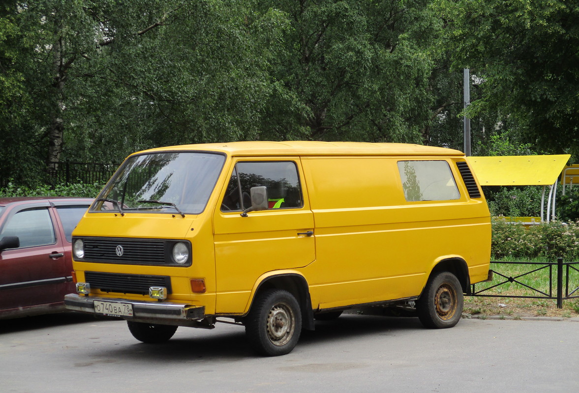 Санкт-Петербург, № О 740 ВА 78 — Volkswagen Typ 2 (Т3) '79-92