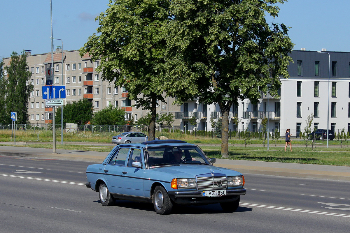 Литва, № JKZ 850 — Mercedes-Benz (W123) '76-86