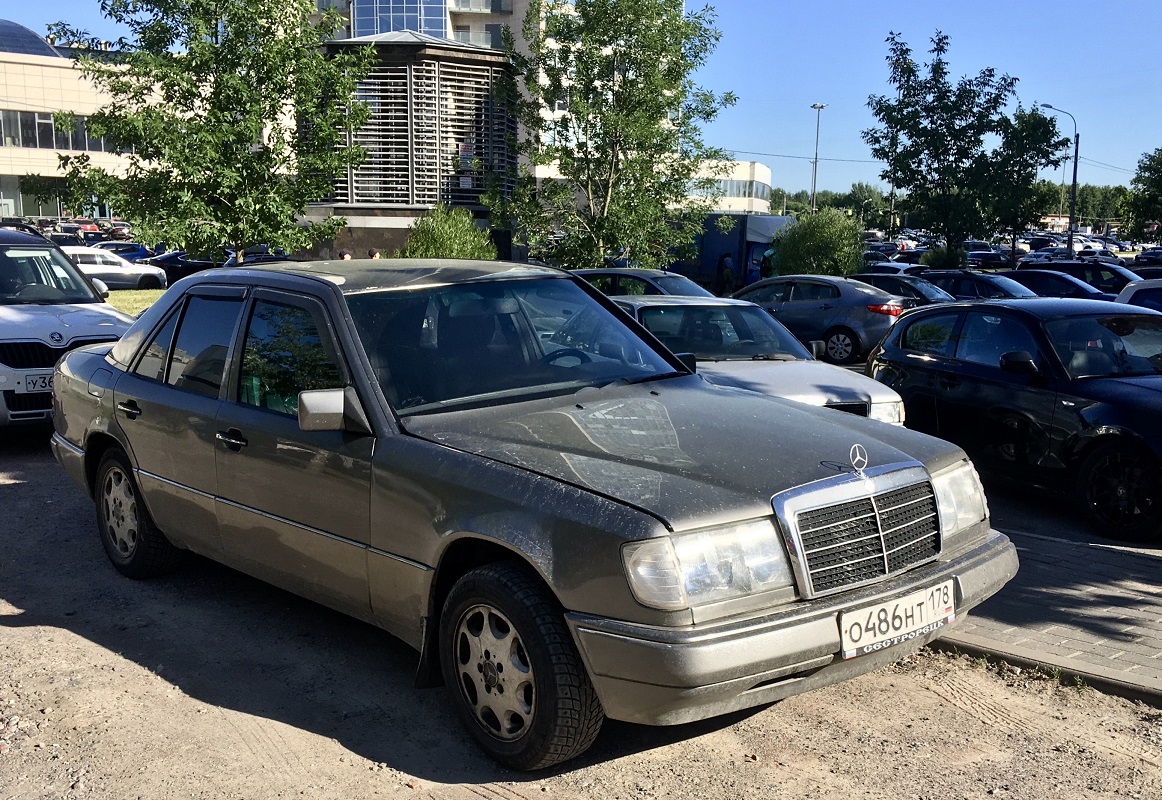 Санкт-Петербург, № О 486 НТ 178 — Mercedes-Benz (W124) '84-96