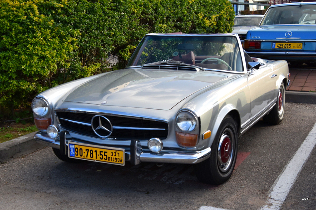Израиль, № 90-781-55 — Mercedes-Benz (W113) '63-71