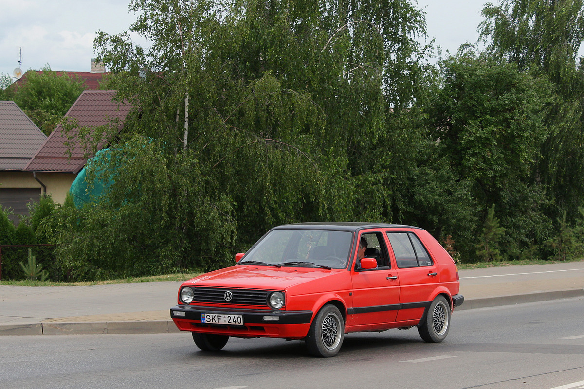 Литва, № SKF 240 — Volkswagen Golf (Typ 19) '83-92