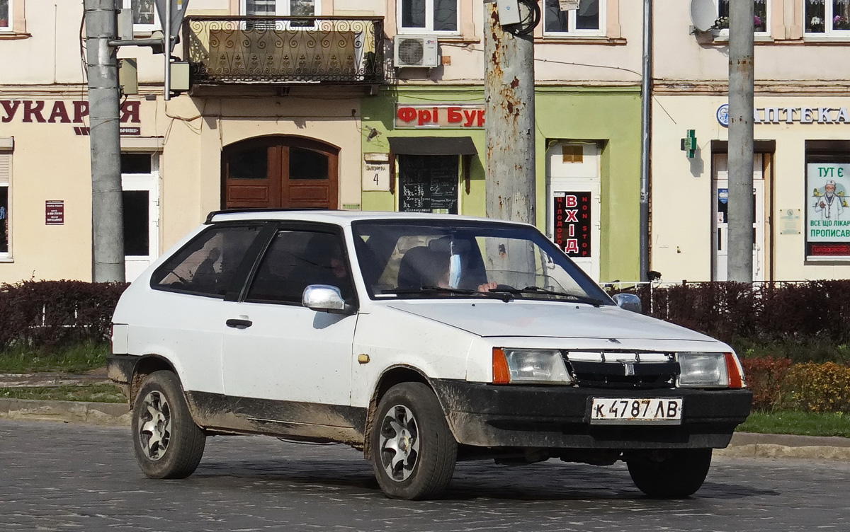 Львовская область, № К 4787 ЛВ — ВАЗ-2108 '84-94