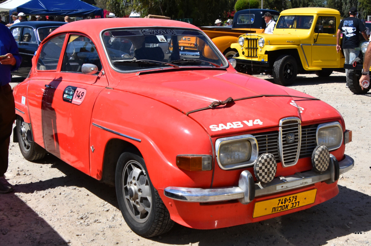 Израиль, № 748-579 — Saab 96 '69-78