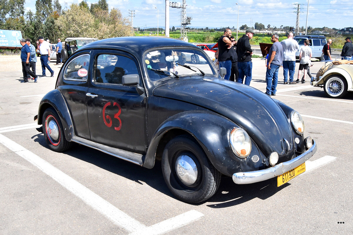 Израиль, № 611-920 — Volkswagen Käfer (общая модель)