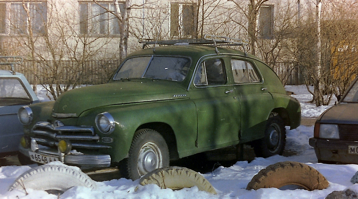 Санкт-Петербург, № Ф 6548 ЛД — ГАЗ-М-20В Победа '55-58; Санкт-Петербург — Советские/российские легковые автомобили (1990-е гг.)