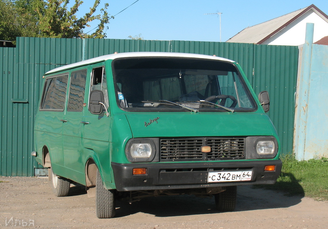 Саратовская область, № С 342 ВМ 64 — РАФ-2203 Латвия '75-87