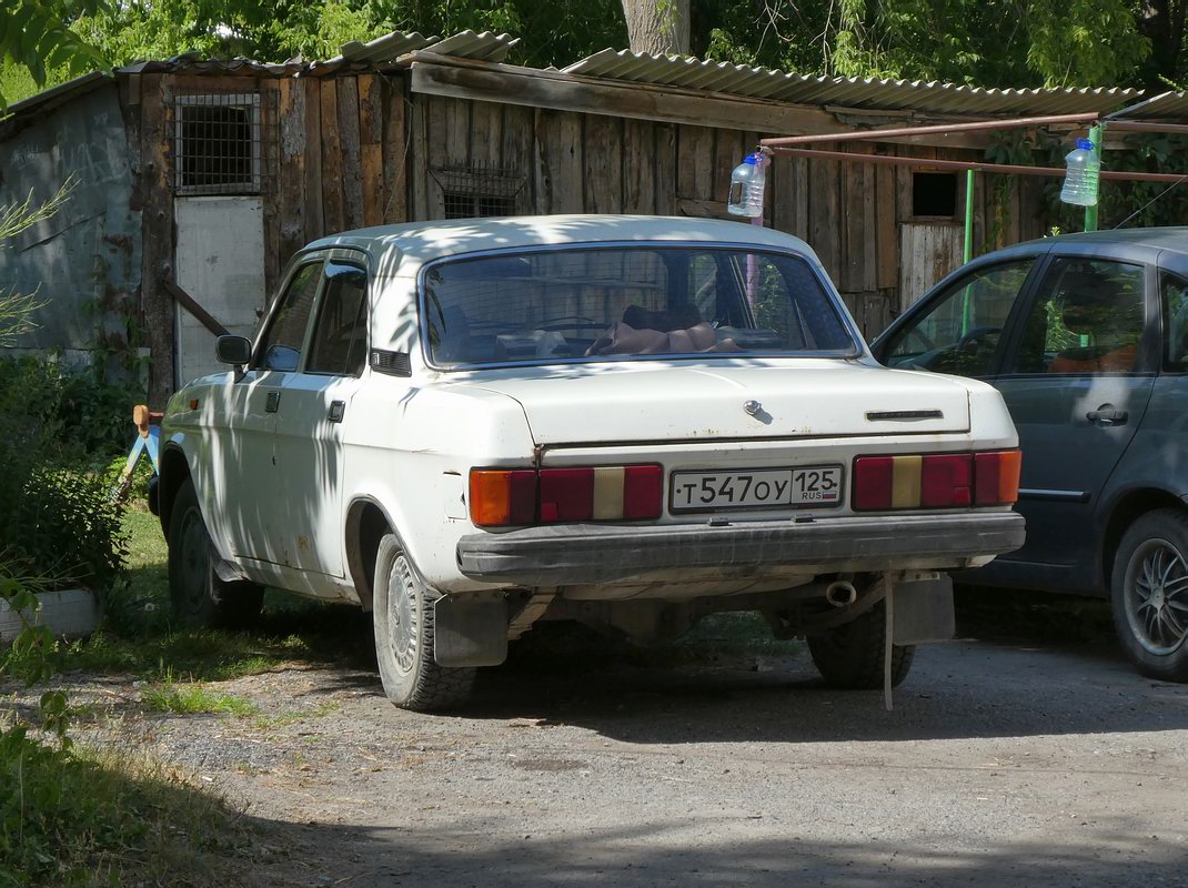 Приморский край, № Т 547 ОУ 125 — ГАЗ-31029 '92-97