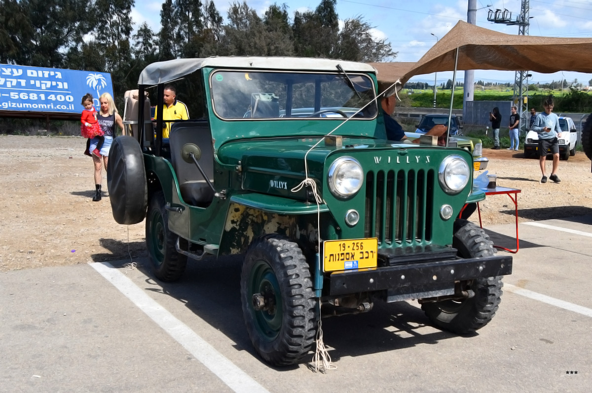 Израиль, № 19-256 — Willys CJ-3B '53-68