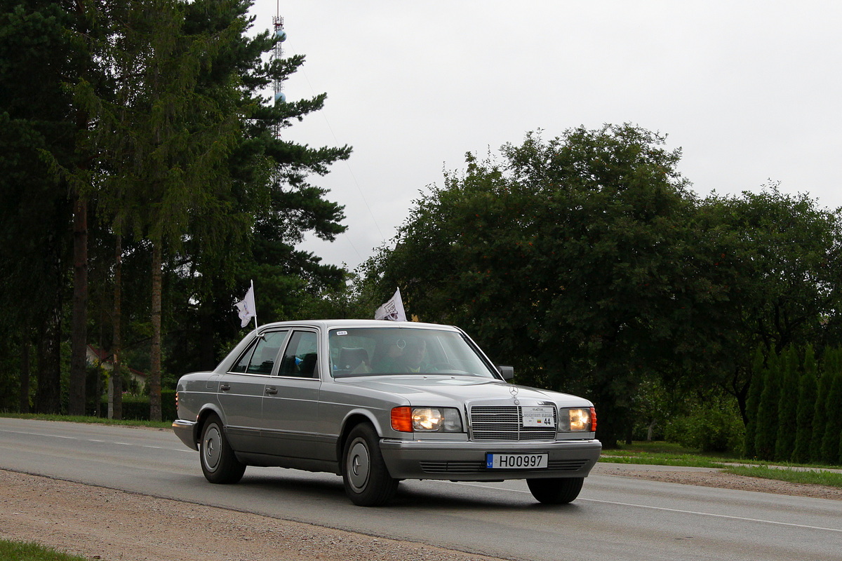 Литва, № H00997 — Mercedes-Benz (W126) '79-91; Литва — Nesenstanti klasika 2021
