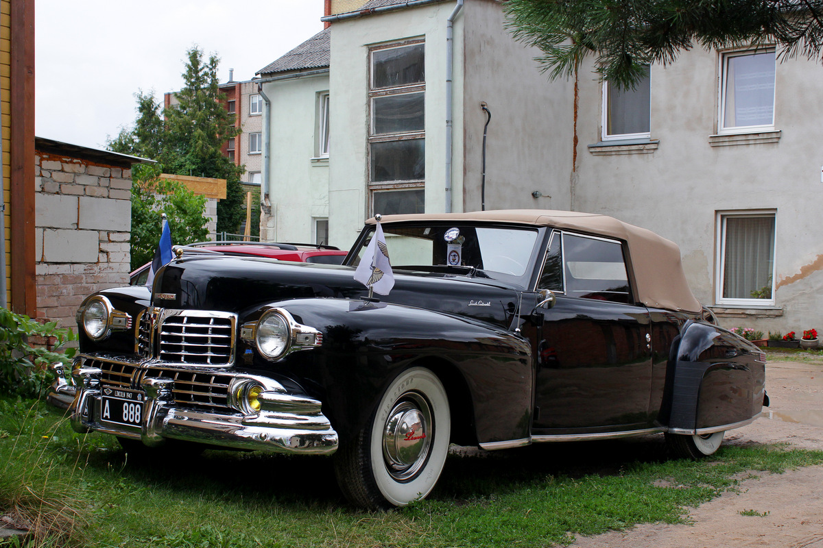 Эстония, № A 888 — Lincoln Continental (1G) '40-48