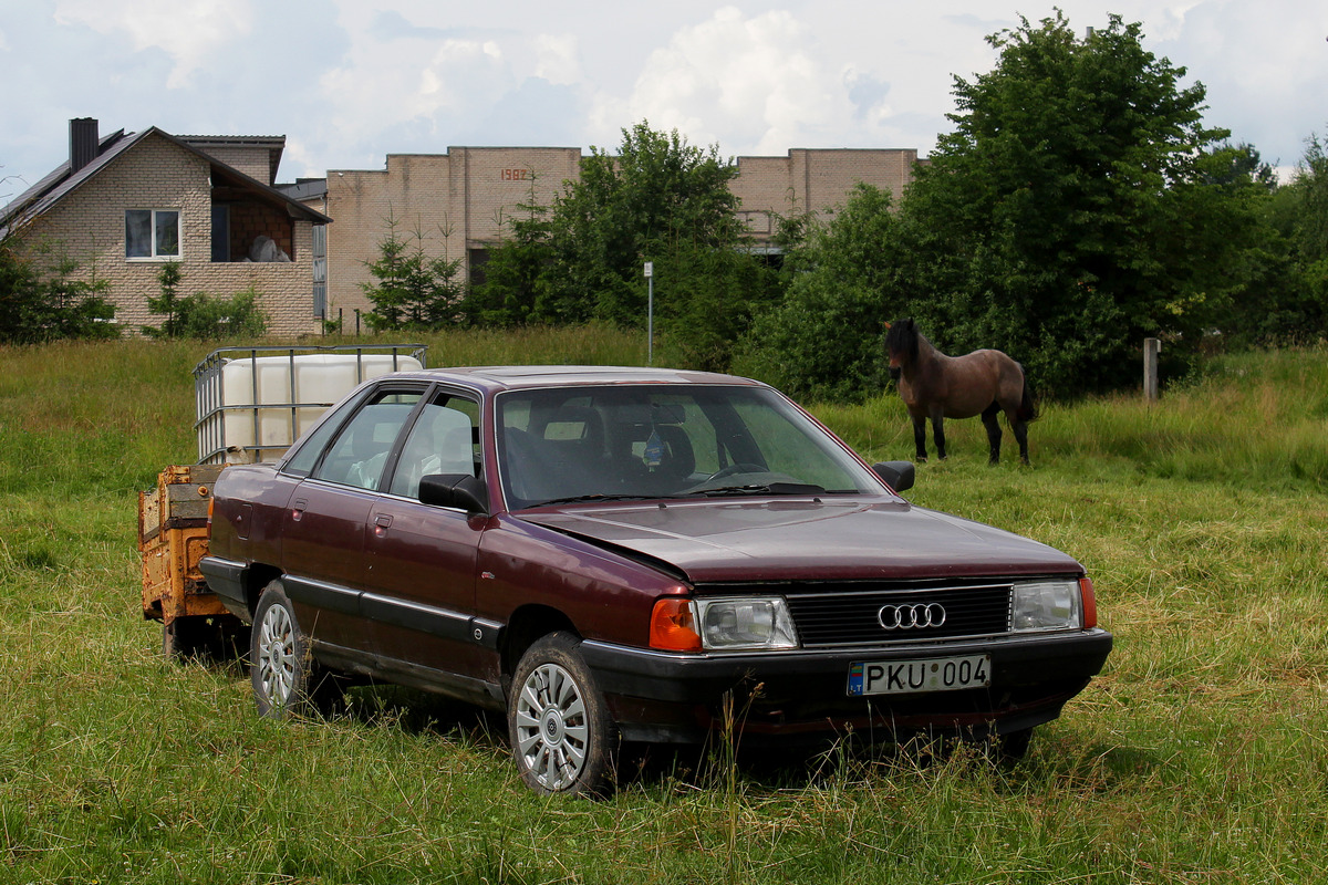 Литва, № PKU 004 — Audi 100 (C3) '82-91