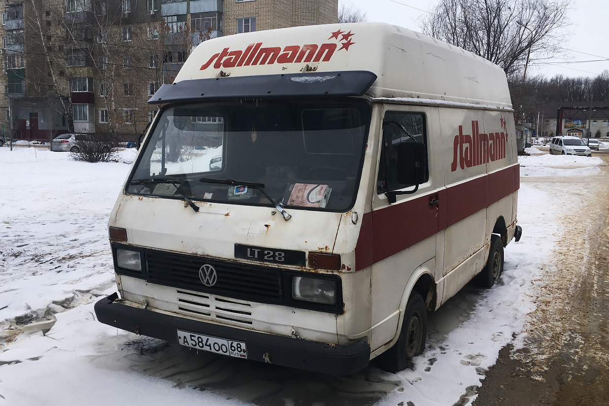 Тамбовская область, № А 584 ОО 68 — Volkswagen LT '75-96