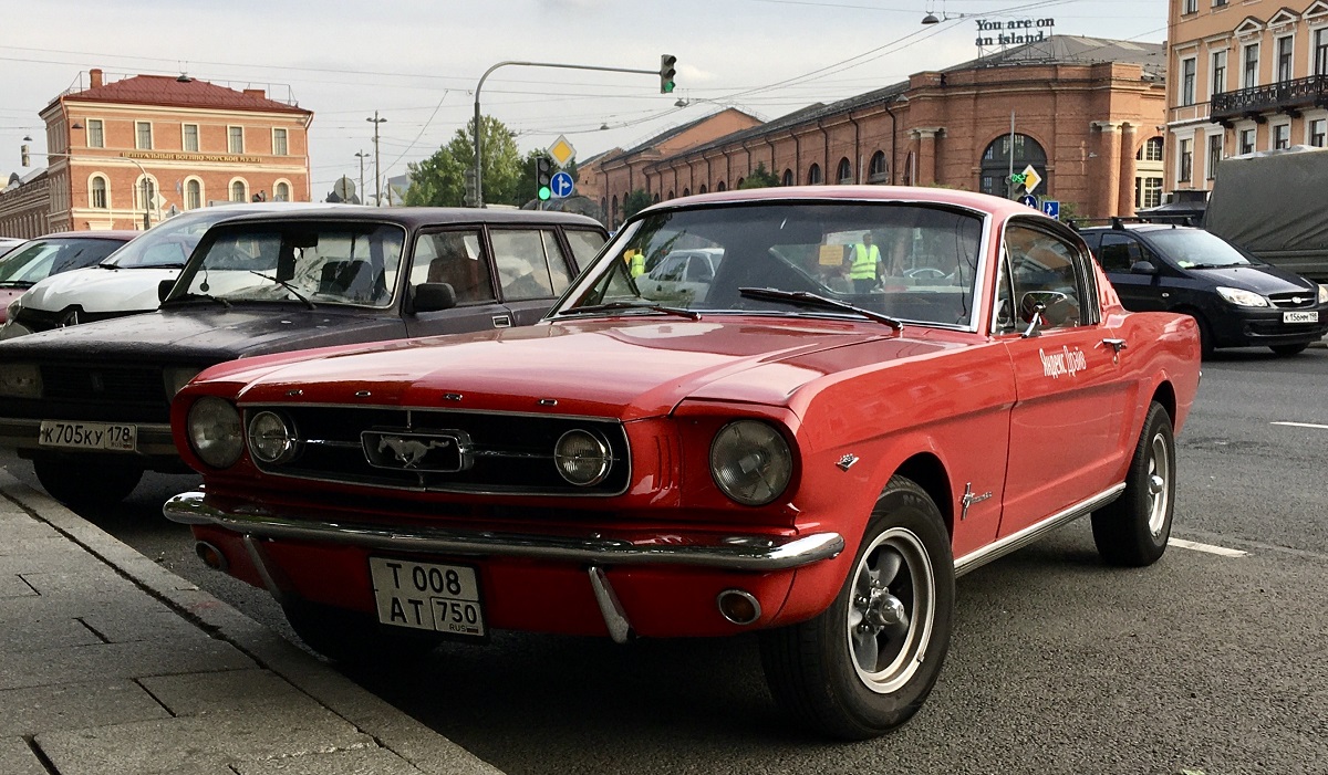 Московская область, № Т 008 АТ 750 — Ford Mustang (1G) '65-73