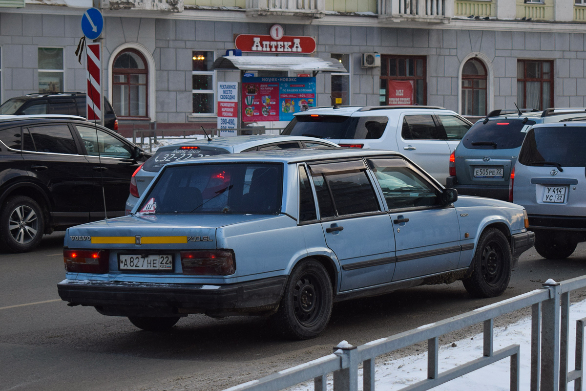 Алтайский край, № А 827 НЕ 22 — Volvo 740 '84-92