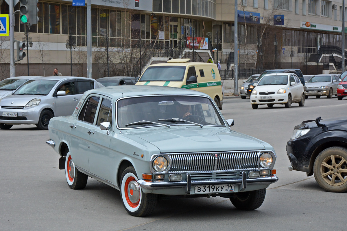 Саха (Якутия), № В 319 КУ 14 — ГАЗ-24 Волга '68-86
