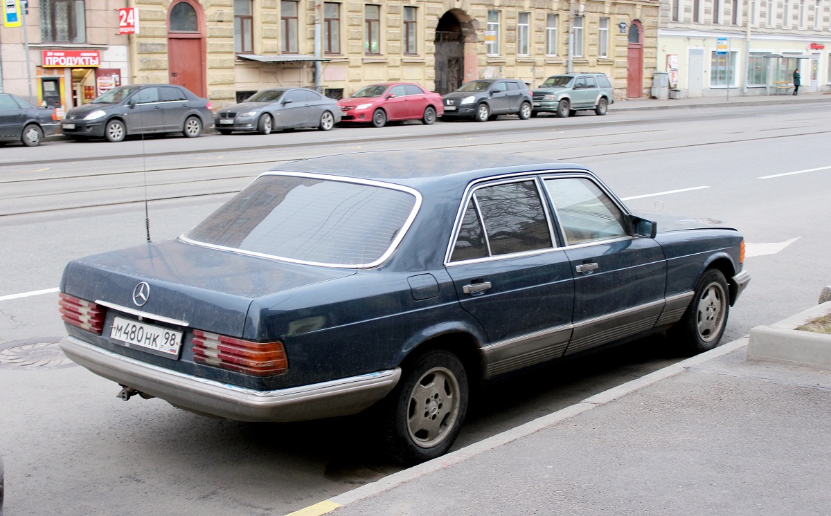 Санкт-Петербург, № М 480 НК 98 — Mercedes-Benz (W126) '79-91