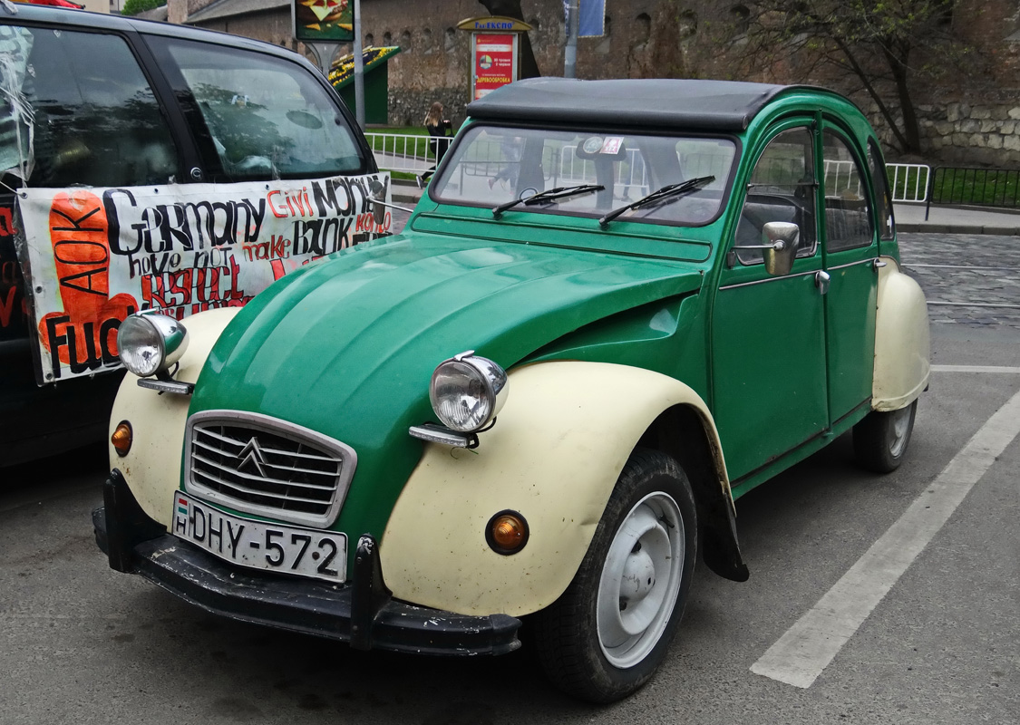 Венгрия, № DHY-572 — Citroën 2CV '49-90