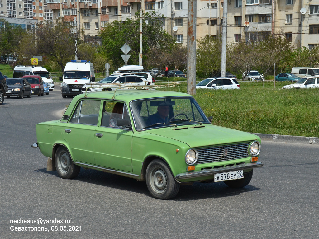 Севастополь, № А 578 ЕУ 92 — ВАЗ-21013 '77-88