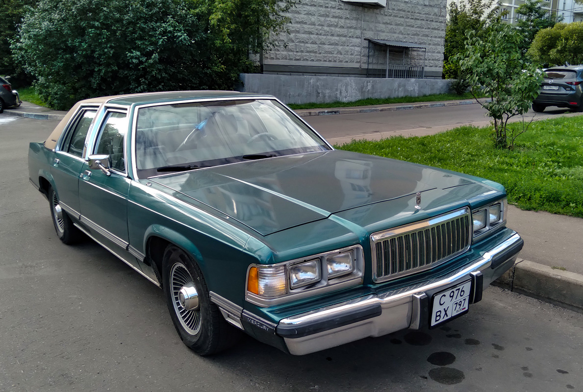 Москва, № С 976 ВХ 797 — Mercury Grand Marquis (1G) '79-91