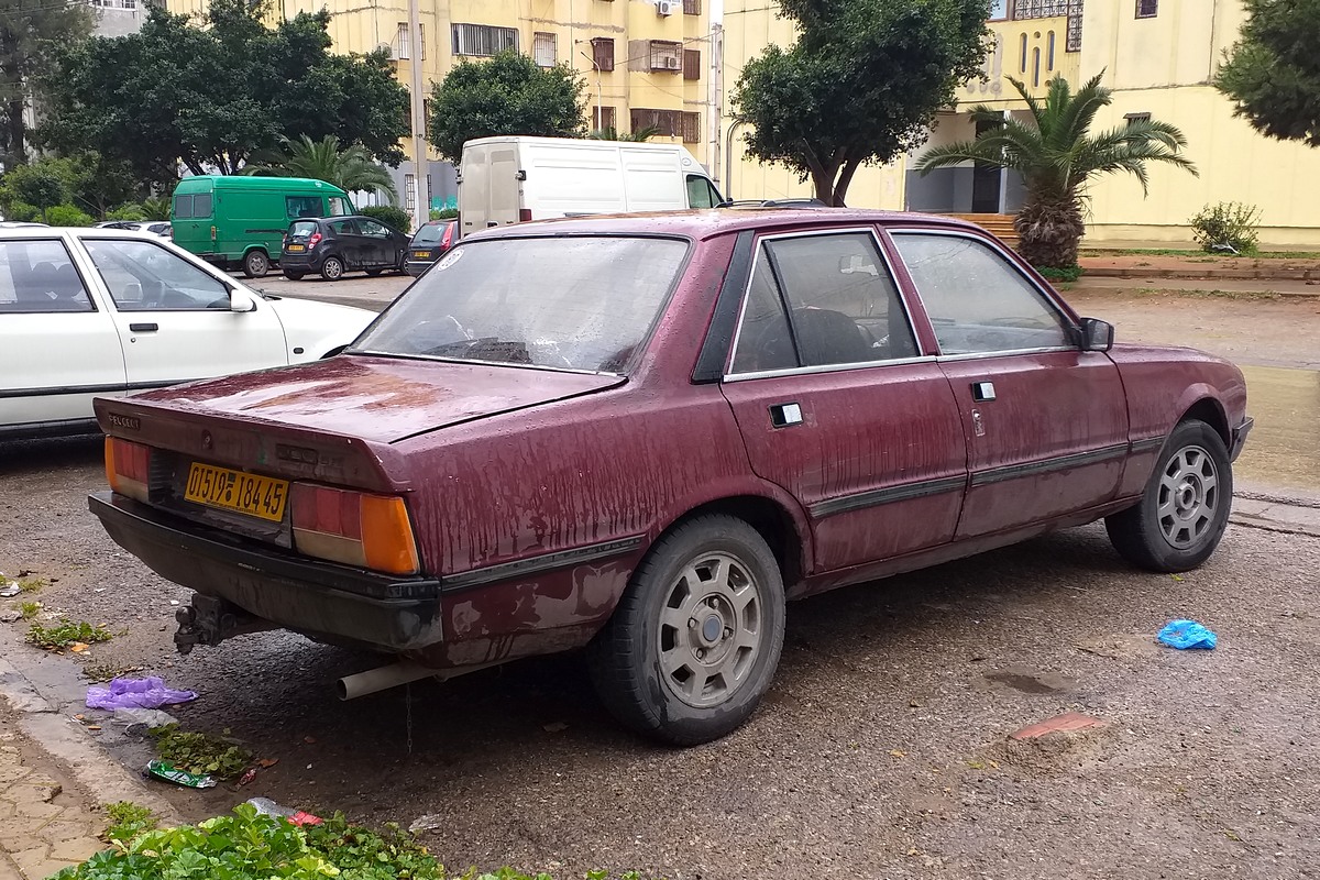 Алжир, № 01519 184 45 — Peugeot 505 '79-86
